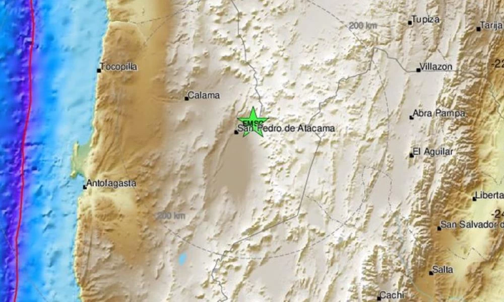 Χιλή: Σεισμός 5,5 Ρίχτερ